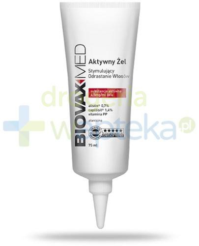 Biovax Med aktywny żel stymulujący odrastanie włosów 75 ml