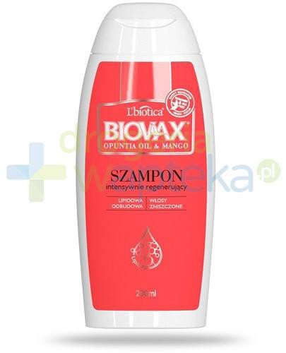 Biovax Opuntia Oil & Mango szampon intensywnie regenerujący 200 ml