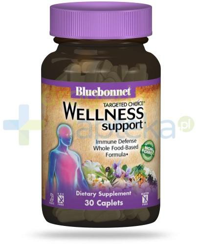 podgląd produktu Bluebonnet Nutrition Wellness Support, formuła wspomagająca układ odpornościowy, 30 tabletek