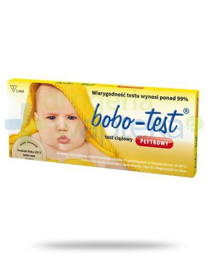 Bobo-Test test ciążowy płytkowy 1 sztuka 