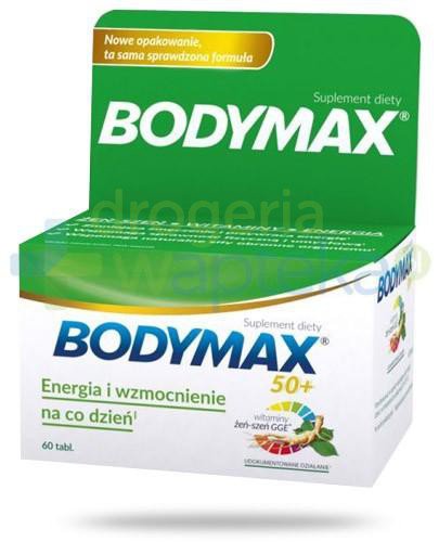 Bodymax 50+ wyciąg z żeń-szenia GGE + witaminy 60 tabletek