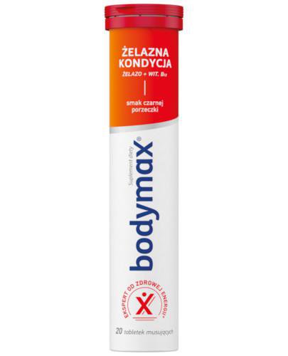 podgląd produktu Bodymax Żelazna Kondycja 20 tabletek musujących