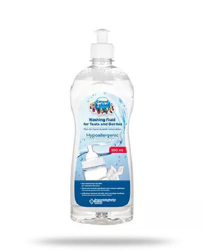 podgląd produktu Canpol Babies hypoalergiczny płyn do mycia butelek i smoczków 500 ml [1/500]