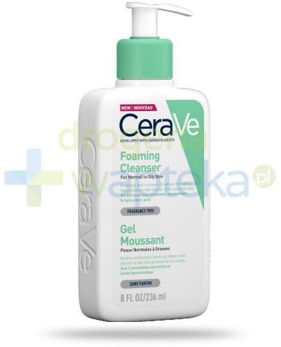 CeraVe oczyszczający żel do mycia skóry normalnej i tłustej 236 ml 