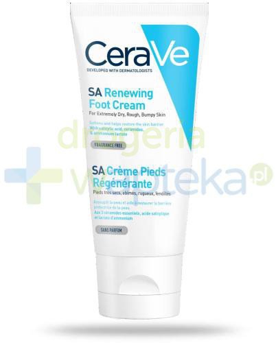 CeraVe SA regenerujący krem do stóp dla skóry bardzo suchej i szorstkiej 88 ml 