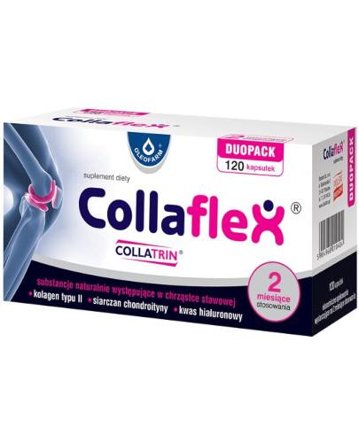 Collaflex kolagen typu II + kwas hialuronowy + chondroityna 120 kapsułek 