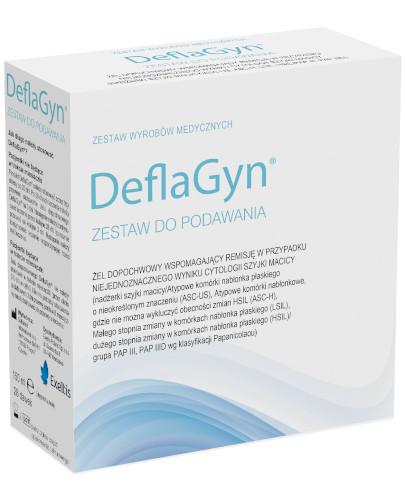 podgląd produktu DeflaGyn zestaw do podawania żel 150 ml + aplikatory 28 sztuk