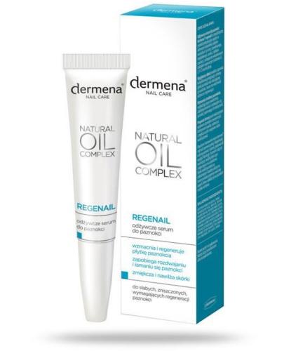 podgląd produktu Dermena Regenail Natural Oil Complex odżywcze serum do paznokci 7 ml