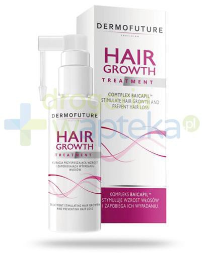 podgląd produktu DermoFuture Hair Growth kuracja przyspieszająca wzrost i zapobiegająca wypadaniu włosów 30 ml