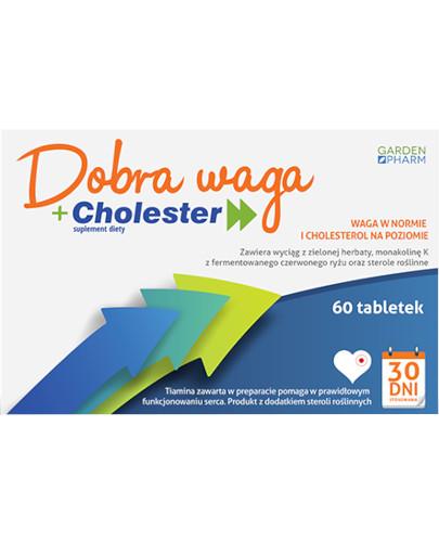 Dobra Waga + Cholester 60 tabletek
