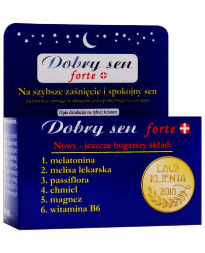 podgląd produktu Dobry Sen Forte 30 tabletek
