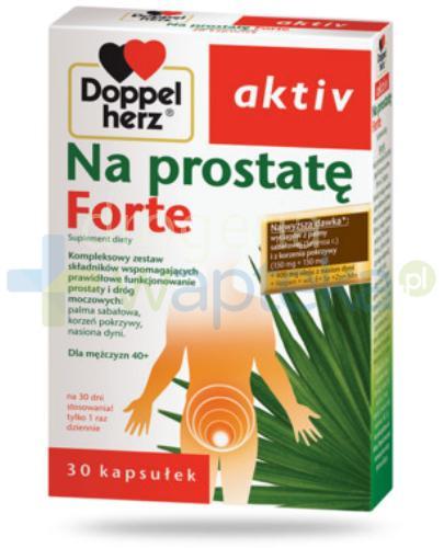 podgląd produktu Doppelherz Aktiv Na prostatę Forte 30 kapsułek