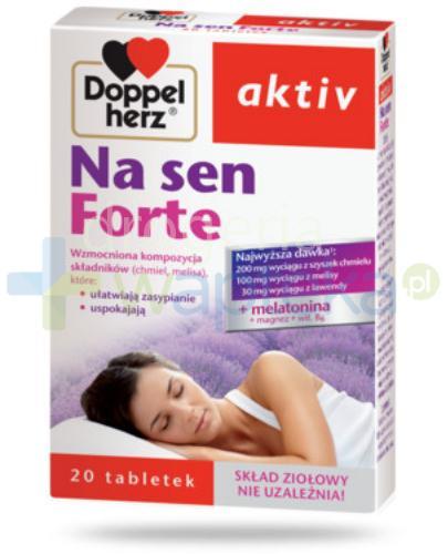 podgląd produktu Doppelherz Aktiv Na sen Forte 20 tabletek