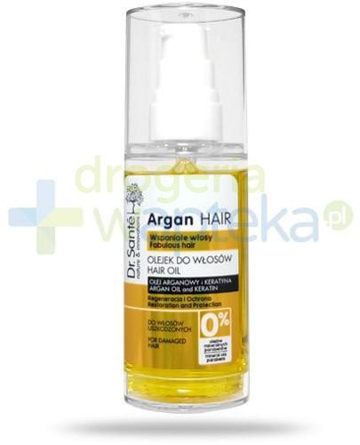 podgląd produktu Dr. Sante Argan olejek regenerujący do włosów z olejem arganowym i keratyną 50 ml Elfa Pharm
