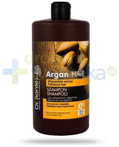 podgląd produktu Dr. Sante Argan szampon z olejem arganowym i keratyną do włosów uszkodzonych 1000 ml Elfa Pharm