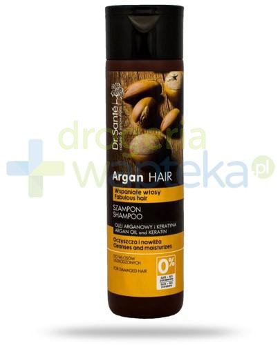 podgląd produktu Dr. Sante Argan szampon z olejem arganowym i keratyną do włosów uszkodzonych 250 ml Elfa Pharm