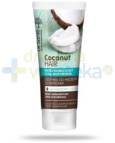 podgląd produktu Dr. Sante Coconut Hair nawilżająca odżywka do włosów matowych i łamliwych 200 ml