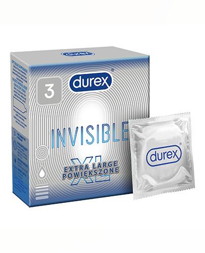 Durex Invisible XL prezerwatywy powiększone 3 sztuki 