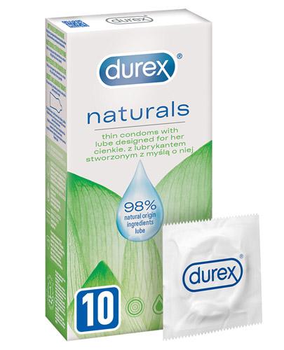 Durex Naturals prezerwatywy 10 sztuk 