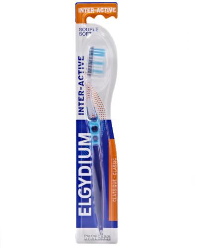 podgląd produktu ELGYDIUM Inter-active szczoteczka do zębów miekka 1 sztuka