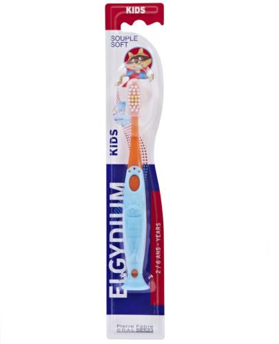 podgląd produktu ELGYDIUM Kids szczoteczka do zębów dla dzieci 2-6 lat 1 sztuka