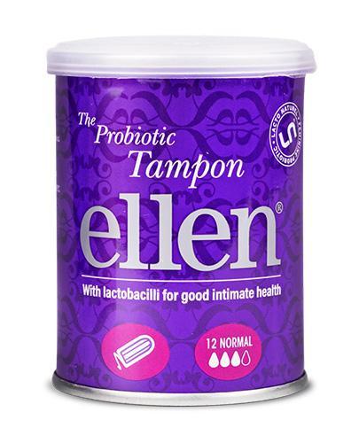 podgląd produktu Ellen Normal tampony probiotyczne 12 sztuk