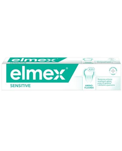 podgląd produktu Elmex Sensitive pasta do zębów z aminofluorkiem 75 ml