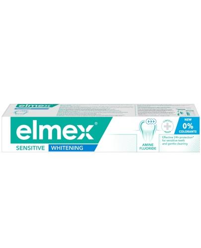 Elmex Sensitive Whitening z aminofluorkiem pasta do zębów 75 ml
