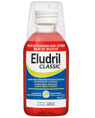 podgląd produktu Eludril Classic płyn do płukania jamy ustnej 200 ml