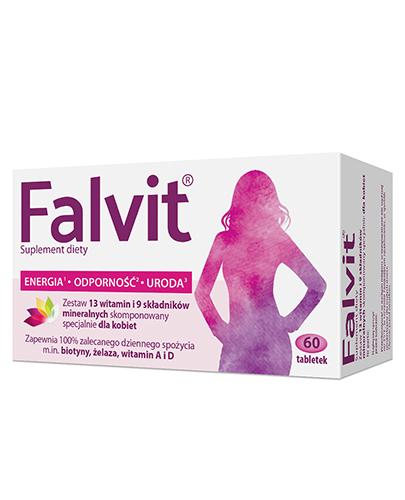 Falvit zestaw witamin i minerałów dla kobiet 60 tabletek