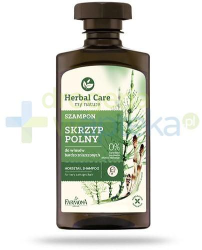 Farmona Herbal Care Skrzyp Polny szampon do włosów bardzo zniszczonych 330 ml