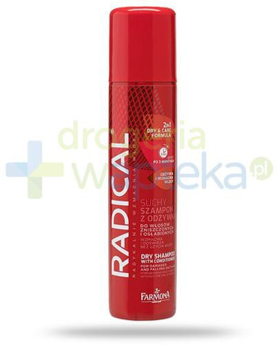 Farmona Radical 2w1 suchy szampon z odżywką do włosów zniszczonych i osłabionych 180 ... 