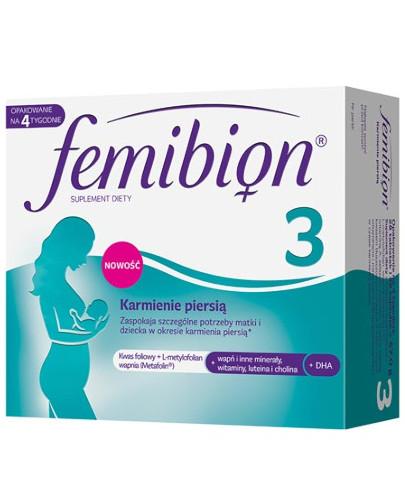 Femibion 3 Karmienie piersią 28 tabletek + 28 kapsułek 