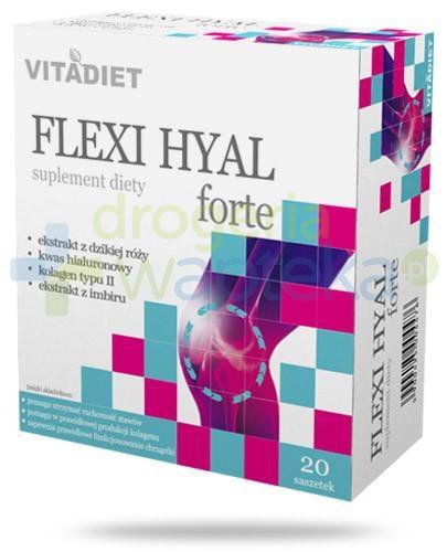 podgląd produktu VitaDiet Flexi Hyal Forte żel na stawy 20x 15 ml