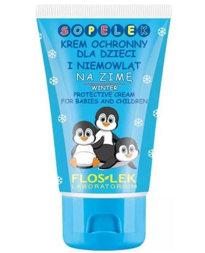 podgląd produktu Flos-Lek Sopelek krem ochronny na zimę dla dzieci 50 ml