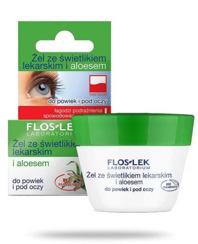 podgląd produktu Flos-Lek Żel ze świetlikiem i aloesem 10 g