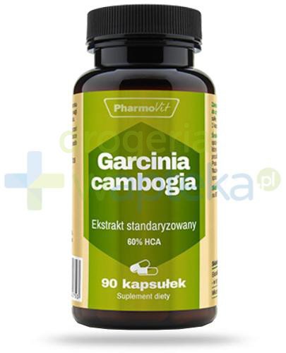 podgląd produktu Garcinia Cambogia ekstrakt standaryzowany 60% HCA 90 kapsułek PharmoVit