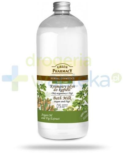 Green Pharmacy Kremowy płyn do kąpieli Olej arganowy i Figi 1000 ml Elfa Pharm
