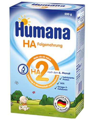 podgląd produktu Humana HA 2 mleko modyfikowane następne dla dzieci 6m+ 500 g