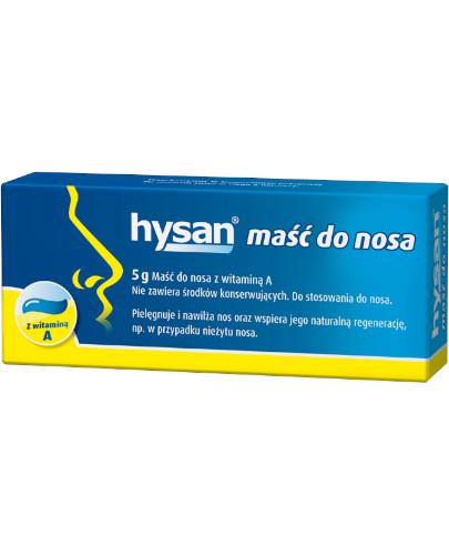 Hysan maść do pielęgnacji nosa 5 g 