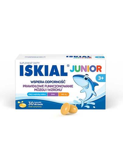 podgląd produktu Iskial Junior 30 kapsułek do żucia