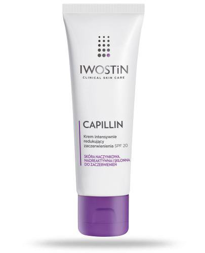 podgląd produktu Iwostin Capillin krem intensywnie redukujący zaczerwienienia SPF20 40 ml