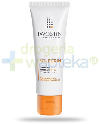 podgląd produktu Iwostin Solecrin SPF30 lekki krem ochronny 50 ml