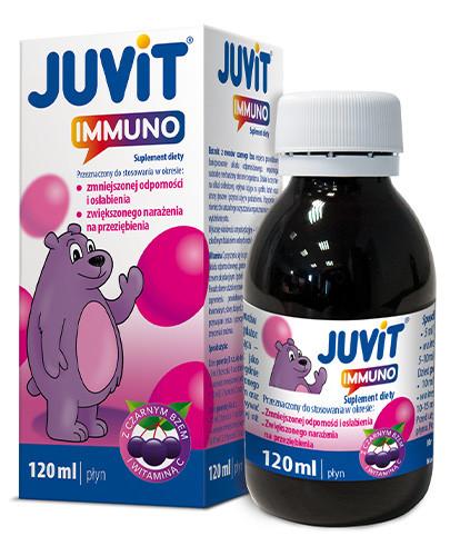 podgląd produktu Juvit Immuno płyn 120 ml