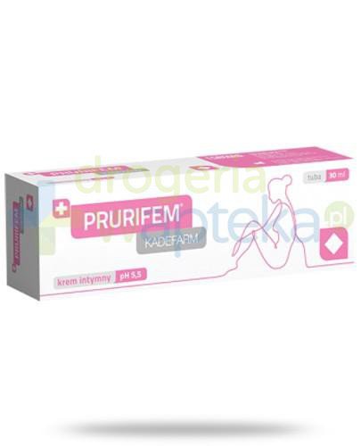 podgląd produktu Kadefarm Prurifem krem intymny pH 5,5 30 ml