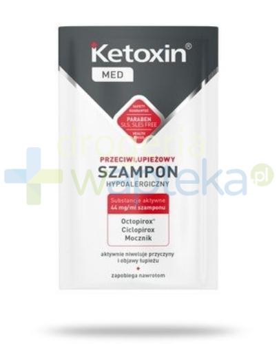podgląd produktu Ketoxin Med przeciwłupieżowy szampon hypoalergiczny 6 ml 