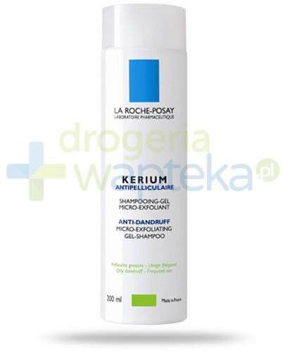 La Roche Kerium szampon żel na łupież tłusty z LHA o działaniu mikrozłoszczającym 200 ml