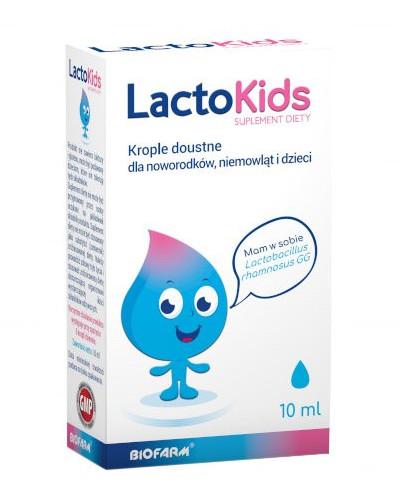 podgląd produktu LactoKids krople doustne dla noworodków, niemowląt i dzieci 10 ml
