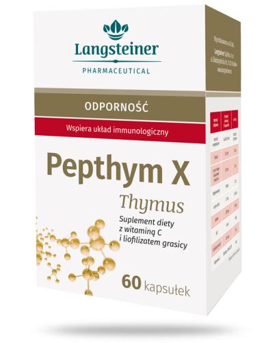 podgląd produktu Langsteiner Odporność Pepthym X Thymus 60 kapsułek