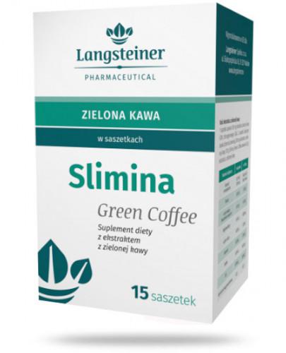 podgląd produktu Langsteiner Zielona Kawa Slimina Green Coffee 15 saszetek